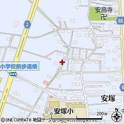 栃木県下都賀郡壬生町安塚2129-3周辺の地図