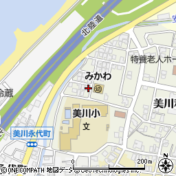 石川県白山市美川和波町北41-11周辺の地図