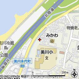 石川県白山市美川和波町北41-30周辺の地図