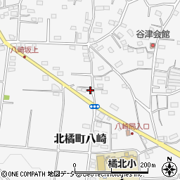 群馬県渋川市北橘町八崎841周辺の地図