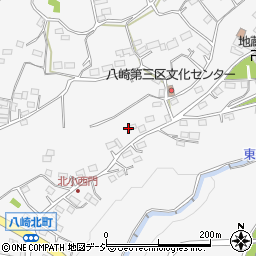 群馬県渋川市北橘町八崎1298周辺の地図