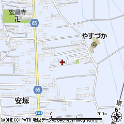 栃木県下都賀郡壬生町安塚1956-41周辺の地図