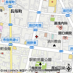 群馬県渋川市渋川辰巳町1696-9周辺の地図