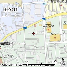 堀川産業株式会社　宇都宮配送センター周辺の地図