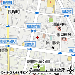 群馬県渋川市渋川辰巳町1696-8周辺の地図