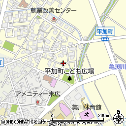 石川県白山市平加町イ31-1周辺の地図