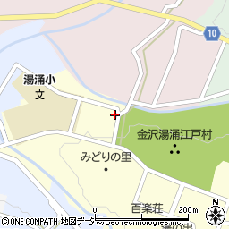 石川県金沢市湯涌荒屋町30周辺の地図