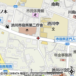 渋川中前周辺の地図