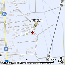 栃木県下都賀郡壬生町安塚1956-14周辺の地図