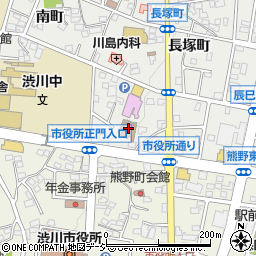 渋川市社会福祉協議会　ボランティアセンター周辺の地図