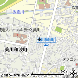 美川町東地区学習等供用施設周辺の地図