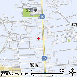 栃木県下都賀郡壬生町安塚1989-1周辺の地図