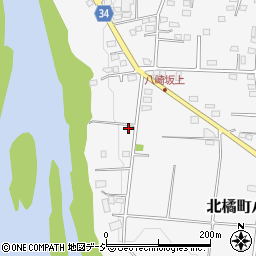群馬県渋川市北橘町八崎900-2周辺の地図