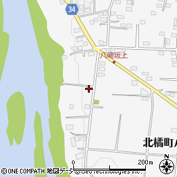 群馬県渋川市北橘町八崎900周辺の地図