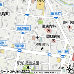 群馬県渋川市渋川辰巳町1696-1周辺の地図