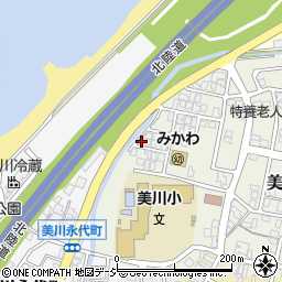 石川県白山市美川和波町北41-29周辺の地図