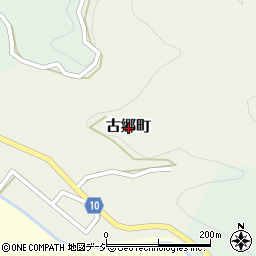 石川県金沢市古郷町周辺の地図
