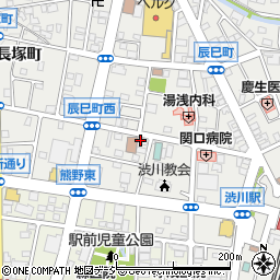 群馬県渋川市渋川辰巳町1696-16周辺の地図