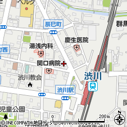 一橋ゼミナール渋川校周辺の地図