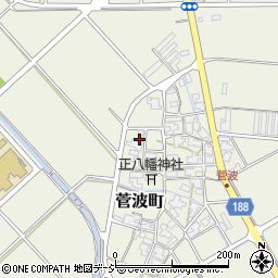 石川県白山市菅波町16周辺の地図