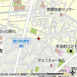 石川県白山市平加町イ91周辺の地図