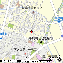 石川県白山市平加町イ61周辺の地図