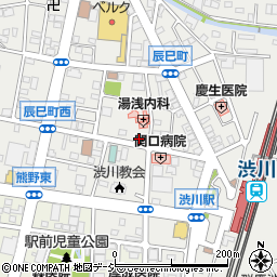 群馬県渋川市渋川1718周辺の地図