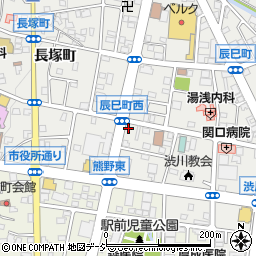 群馬県渋川市渋川辰巳町1696-11周辺の地図