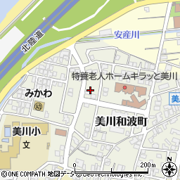 石川県白山市美川和波町北248-1周辺の地図