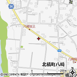 群馬県渋川市北橘町八崎865周辺の地図