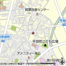 石川県白山市平加町イ62周辺の地図
