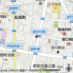 群馬県渋川市渋川辰巳町1697-1周辺の地図