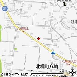 群馬県渋川市北橘町八崎809-1周辺の地図