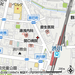 群馬県渋川市渋川1677周辺の地図