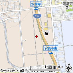 石川県白山市安養寺町ロ周辺の地図