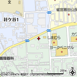 金澤歯科医院周辺の地図