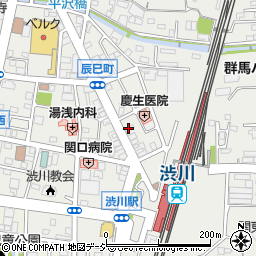群馬県渋川市渋川1674周辺の地図