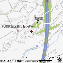 群馬県渋川市北橘町八崎1441-3周辺の地図