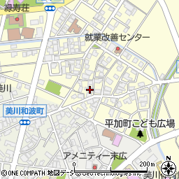 石川県白山市平加町イ96周辺の地図