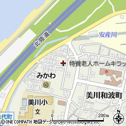 石川県白山市美川和波町北79-3周辺の地図