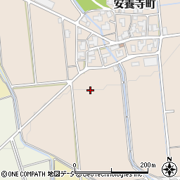 石川県白山市安養寺町周辺の地図