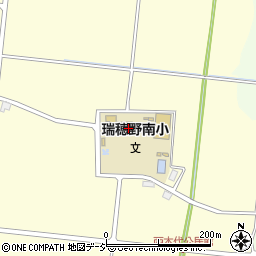 宇都宮市立瑞穂野南小学校周辺の地図