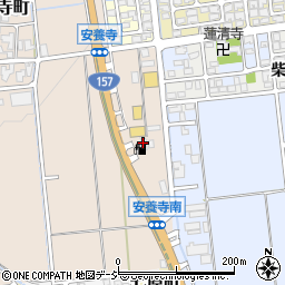 コーサイ石油鶴来バイパスＳＳ周辺の地図
