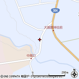 富山県南砺市大鋸屋1周辺の地図