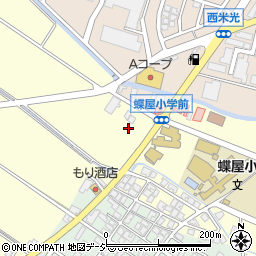 石川県白山市平加町（ニ）周辺の地図