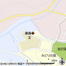 石川県金沢市湯涌荒屋町19周辺の地図