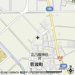 石川県白山市菅波町13周辺の地図