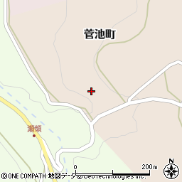 石川県金沢市菅池町イ周辺の地図