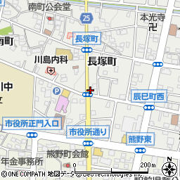 米山製菓店周辺の地図