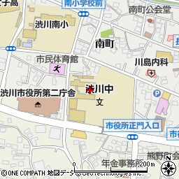 市立渋川中学校周辺の地図